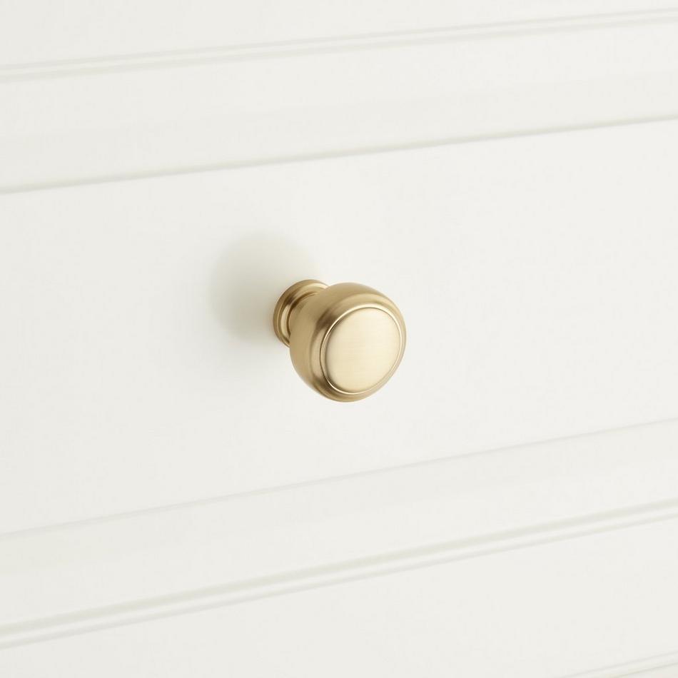 1-3/16" Spurlock Round Cabinet Knob - Golden Champagne, , large image number 3