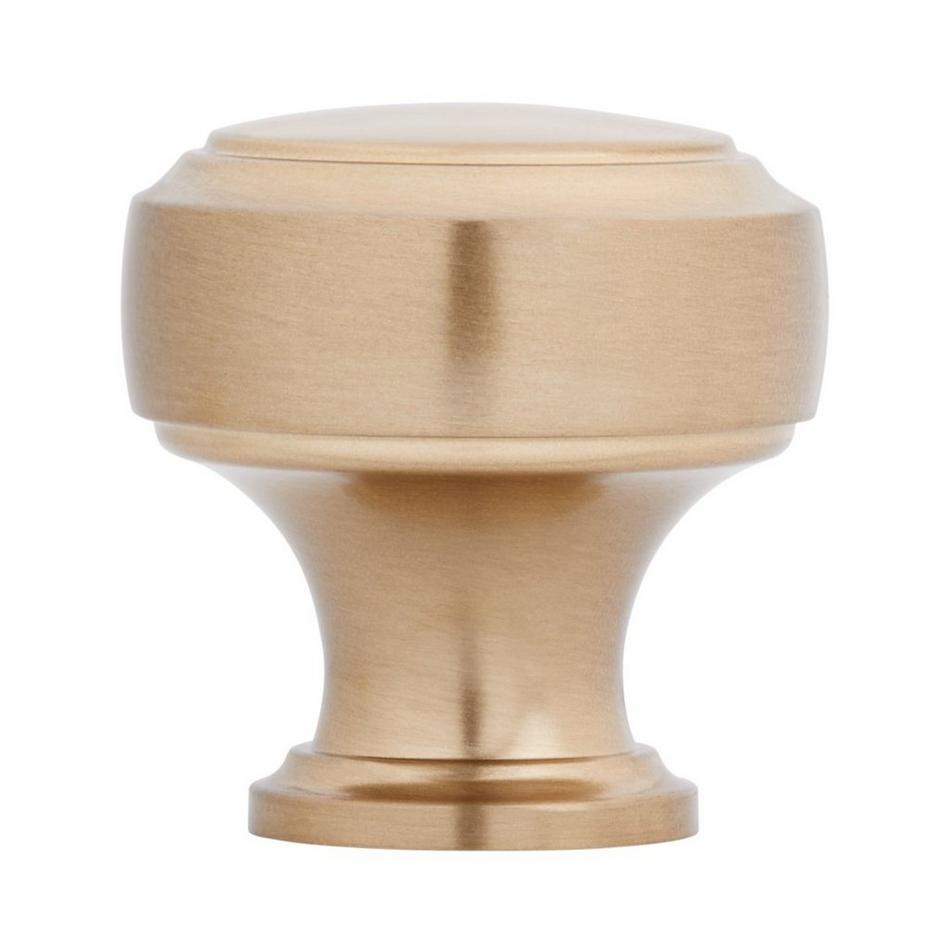 1-3/16" Spurlock Round Cabinet Knob - Champagne Bronze, , large image number 2