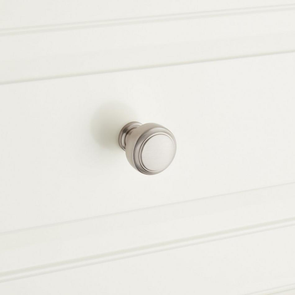 1-3/16" Spurlock Round Cabinet Knob - Satin Nickel, , large image number 3