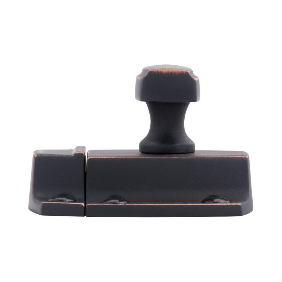 1-7/8" Spurlock Cabinet Latch - Dark Oiled Bronze, , large image number 2