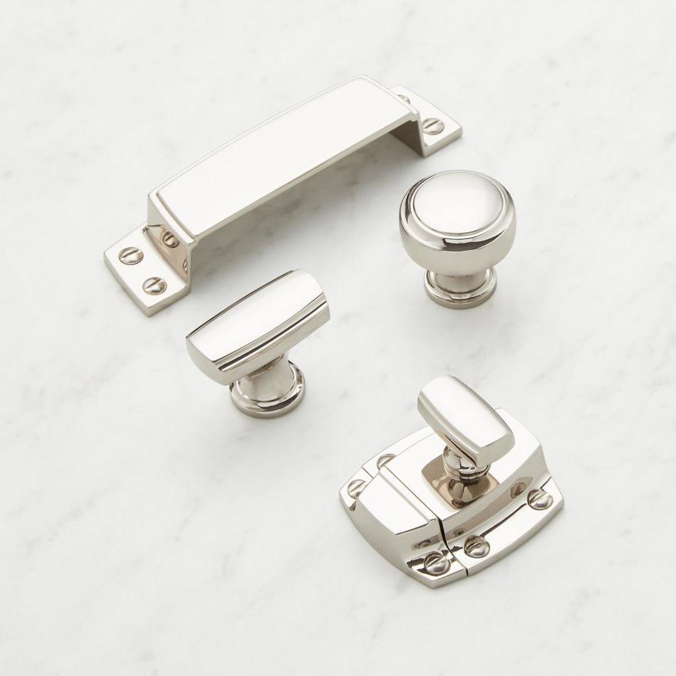 1-7/8" Spurlock Cabinet Latch - Polished Nickel, , large image number 1