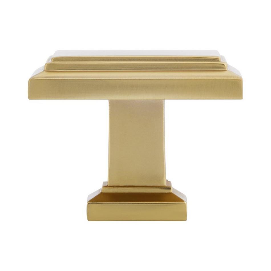 1-1/4" Rubeus Cabinet Knob - Golden Champagne, , large image number 2