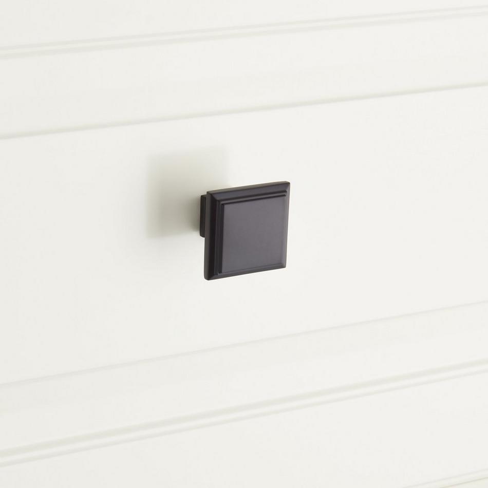 1-1/4" Rubeus Cabinet Knob - Matte Black, , large image number 3