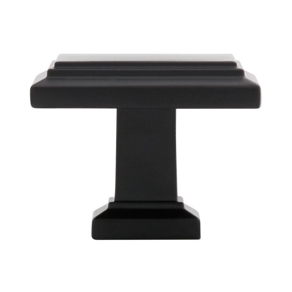 1-1/4" Rubeus Cabinet Knob - Matte Black, , large image number 2