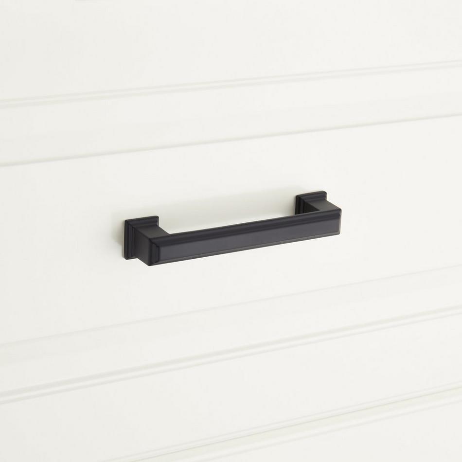 3-3/4" Rubeus Cabinet Pull - Matte Black, , large image number 3