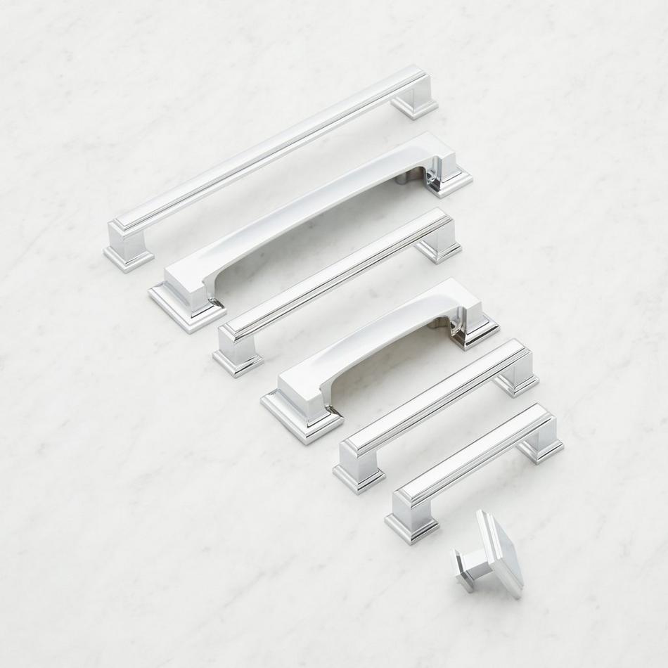7-9/16" Rubeus Cabinet Pull - Polished Chrome, , large image number 1