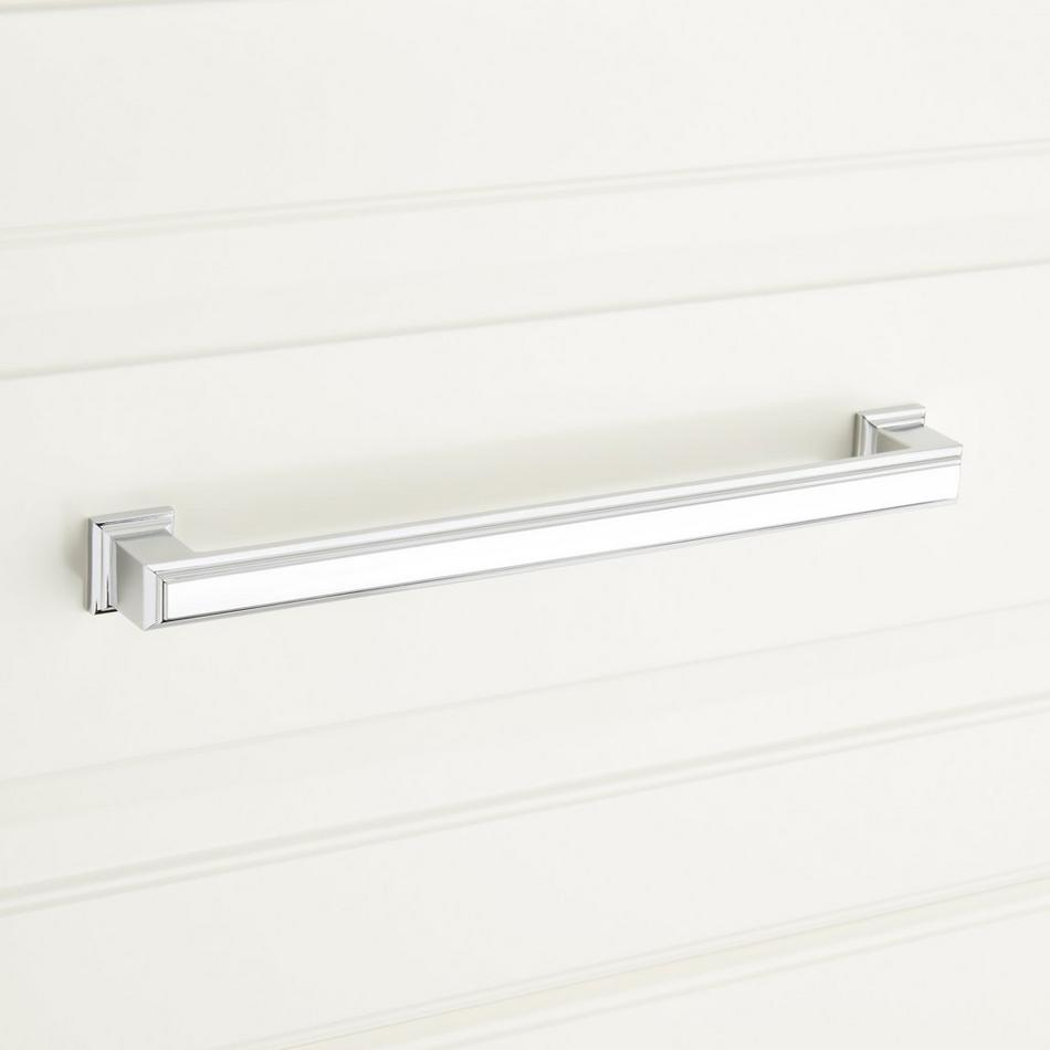 7-9/16" Rubeus Cabinet Pull - Polished Chrome, , large image number 3