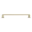 7-9/16" Rubeus Cabinet Pull - Golden Champagne, , large image number 2