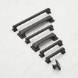 7-9/16" Rubeus Cabinet Pull - Matte Black, , large image number 1