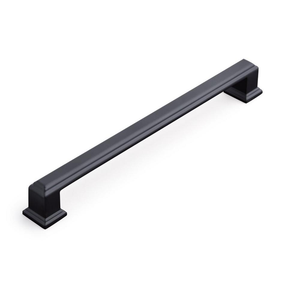 7-9/16" Rubeus Cabinet Pull - Matte Black, , large image number 0