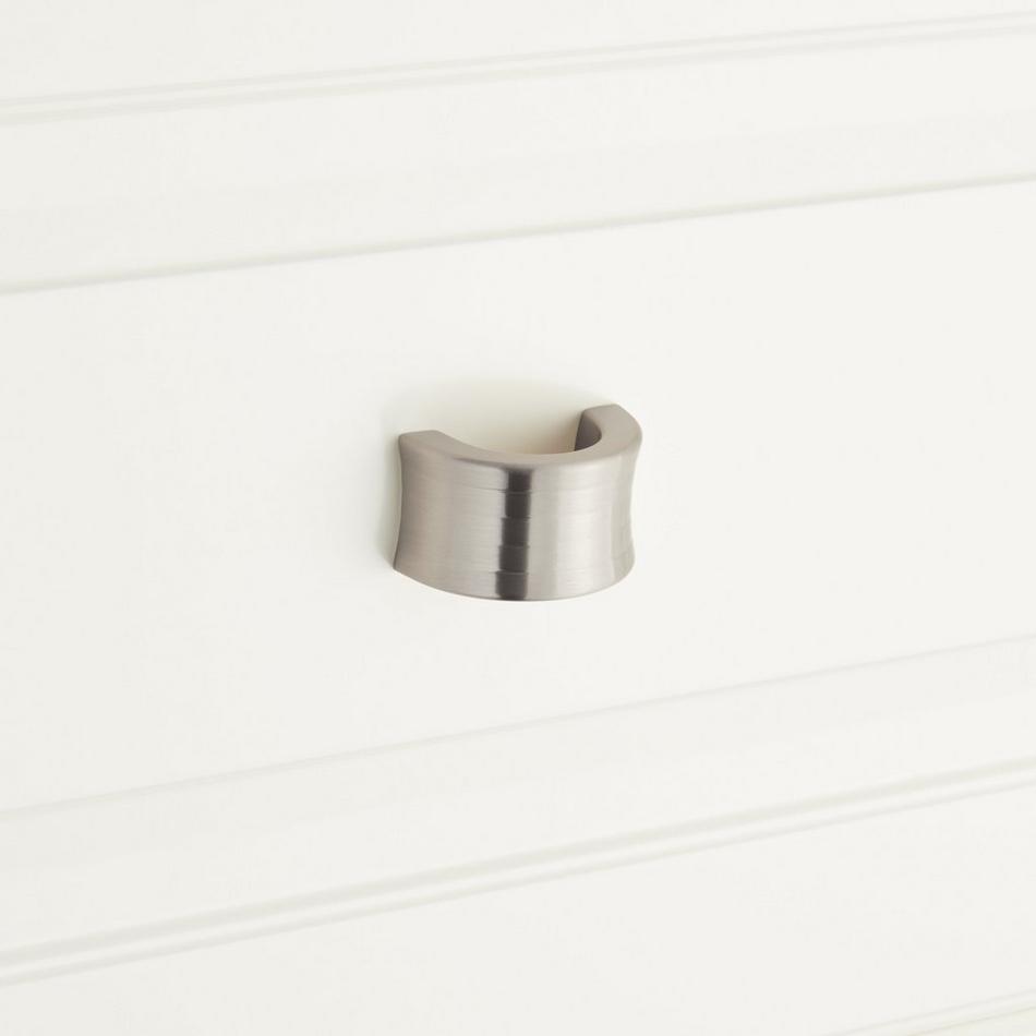 1-1/4" Dolorue Finger Pull - Satin Nickel, , large image number 3