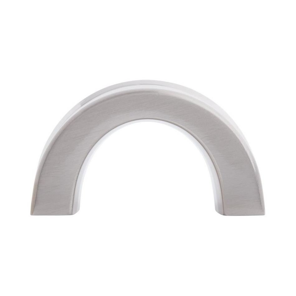 1-1/4" Dolorue Finger Pull - Satin Nickel, , large image number 2