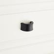 1-1/4" Dolorue Finger Pull - Matte Black, , large image number 3