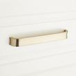 7-9/16" Dolorue Arched Cabinet Pull - Golden Champagne, , large image number 3