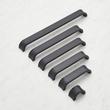 7-9/16" Dolorue Arched Cabinet Pull - Matte Black, , large image number 1