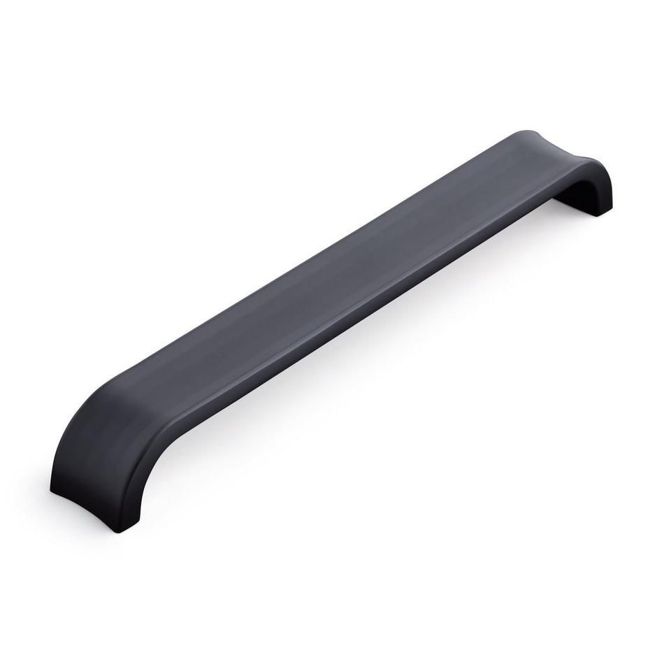7-9/16" Dolorue Arched Cabinet Pull - Matte Black, , large image number 0