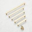 3-3/4" Dolorue Bar Cabinet Pull - Golden Champagne, , large image number 1