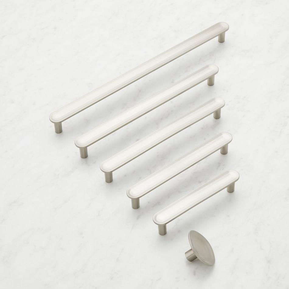 6-5/16" Dolorue Bar Cabinet Pull - Satin Nickel, , large image number 1