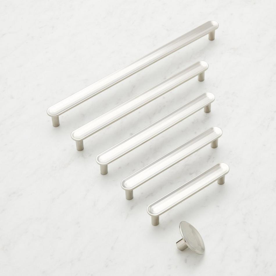 6-5/16" Dolorue Bar Cabinet Pull - Polished Nickel, , large image number 1