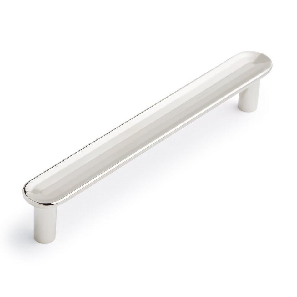 6-5/16" Dolorue Bar Cabinet Pull - Polished Nickel, , large image number 0