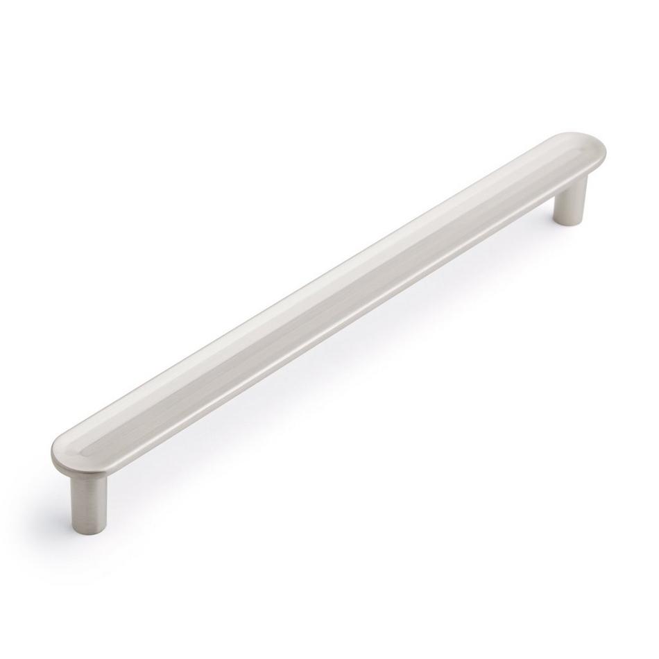 10-1/16" Dolorue Bar Cabinet Pull - Satin Nickel, , large image number 0