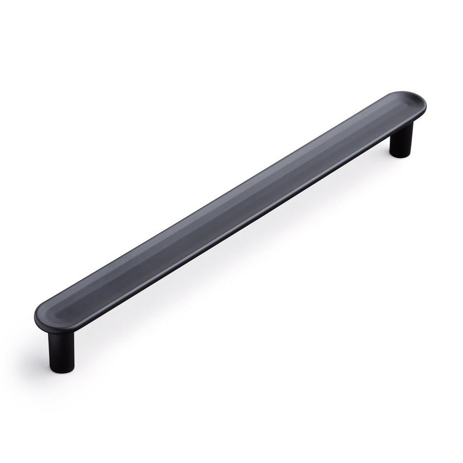 10-1/16" Dolorue Bar Cabinet Pull - Matte Black, , large image number 0