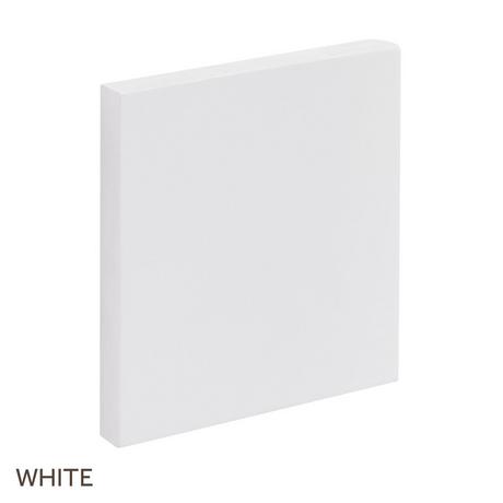 Wood Finish Sample - Bright White