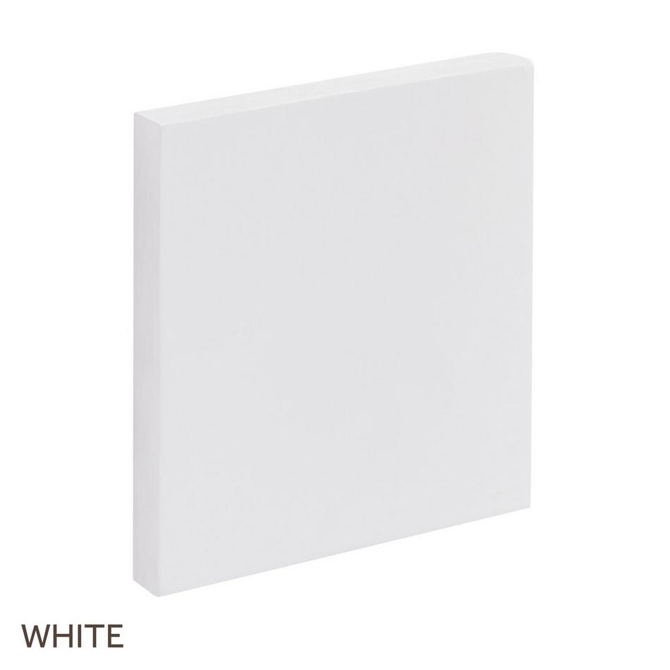 Wood Finish Sample - Bright White, , large image number 0