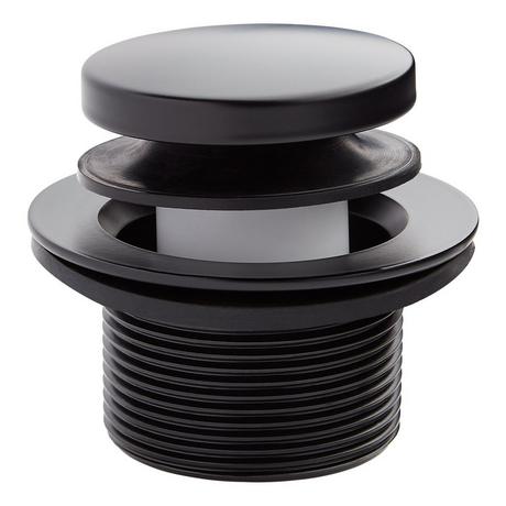 Toe Tap Tub Drain