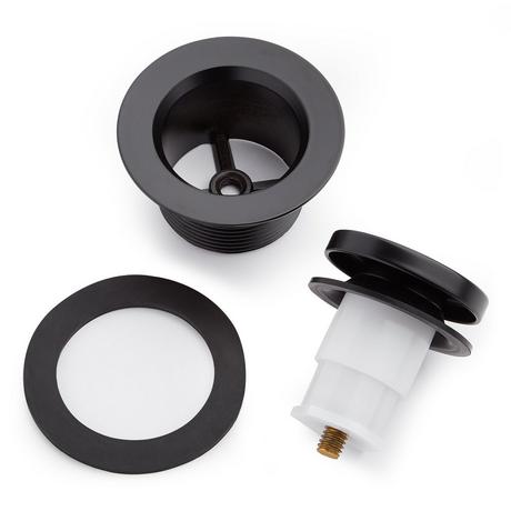 Toe Tap Tub Drain