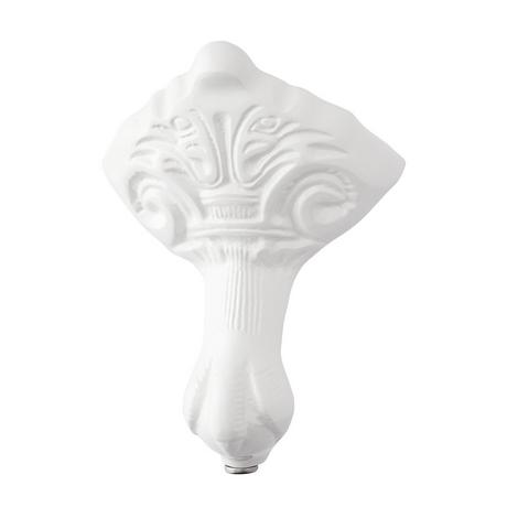 60" Sanford Cast Iron Clawfoot Tub - 7" Tap Holes - Imperial Feet