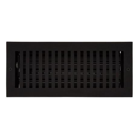 Modern Cast Iron Oversized Wall Register