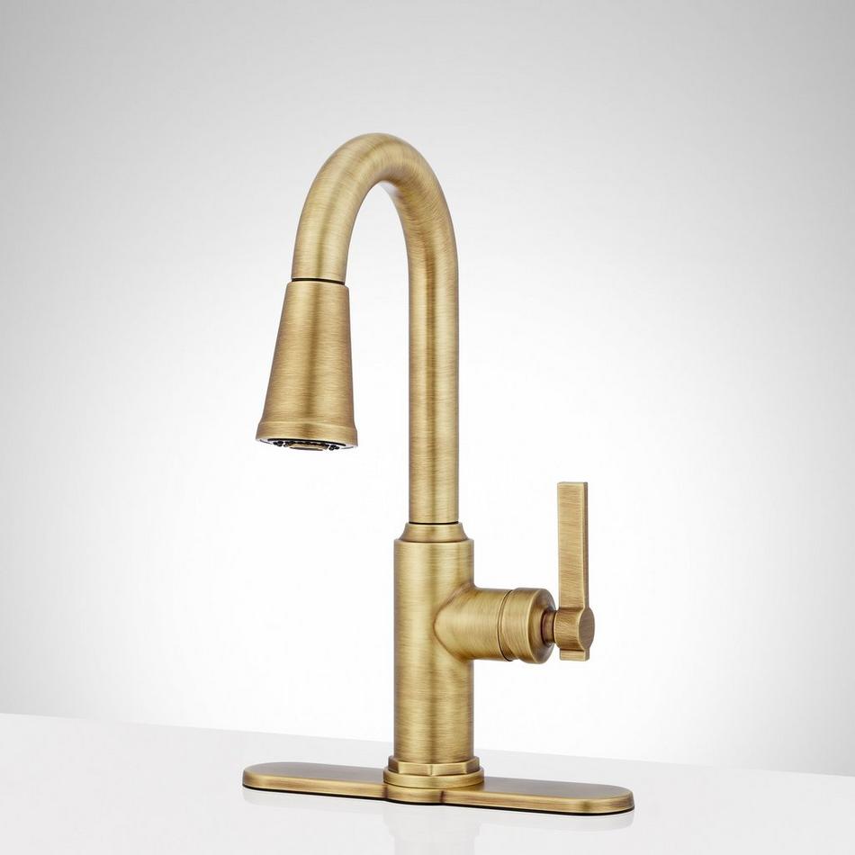 Greyfield Single-Hole Pull-Down Bar Faucet, , large image number 1