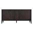 72" Aliso Teak Vanity - Charred Timber Black - Vanity Cabinet Only, , large image number 2