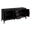 72" Aliso Teak Vanity for Undermount Sink - Charred Timber Black, , large image number 2