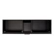 72" Aliso Teak Vanity - Charred Timber Black - Vanity Cabinet Only, , large image number 3