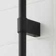 Hollybrook Thermostatic Exposed Pipe Shower with Hand Shower - Matte Black, , large image number 4