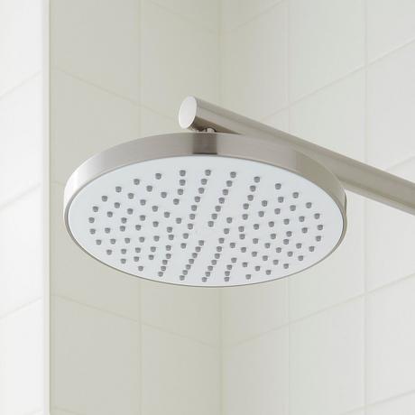 Hollybrook Thermostatic Exposed Pipe Shower with Hand Shower