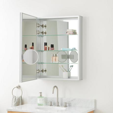 Vinodel Medicine Cabinet with Mirror & Adjustable Shelves