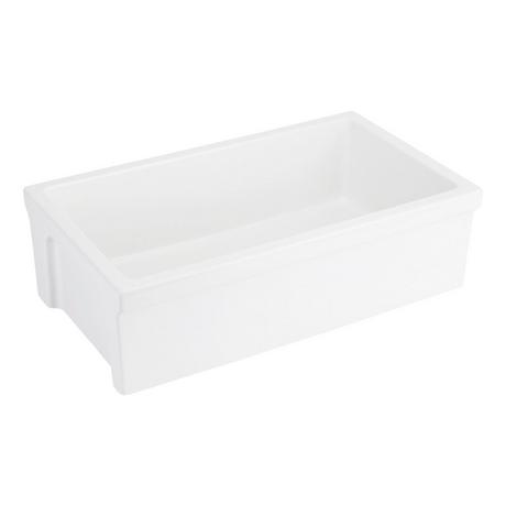 33" Gallo Fireclay Farmhouse Sink - White