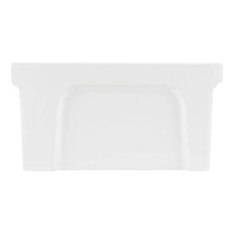 33" Gallo Fireclay Farmhouse Sink - White