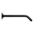 12" Standard Shower Arm with Flared Flange - Matte Black, , large image number 0