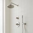 Lentz Pressure Balance Shower System with Hand Shower - Knob Handle, , large image number 1