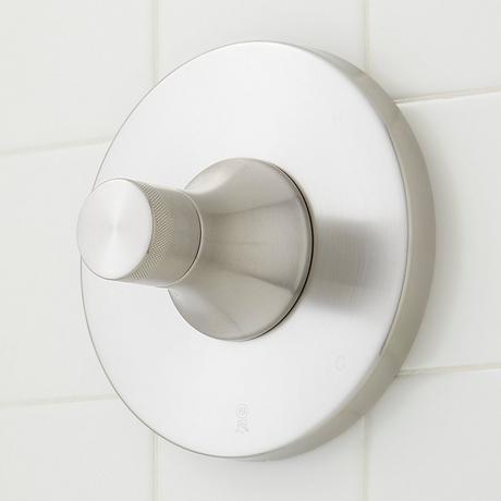 Lentz Pressure Balance Shower System with Hand Shower - Knob Handle