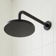 Lentz Pressure Balance Shower System with Hand Shower - Knob Handles - Matte Black, , large image number 1