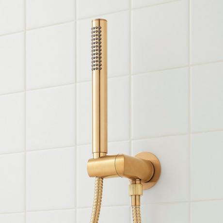 Lentz Pressure Balance Shower System with Hand Shower - Lever Handle