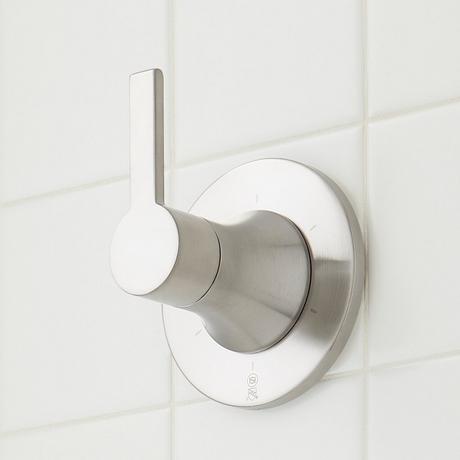 Lentz Pressure Balance Shower System with Hand Shower - Lever Handle