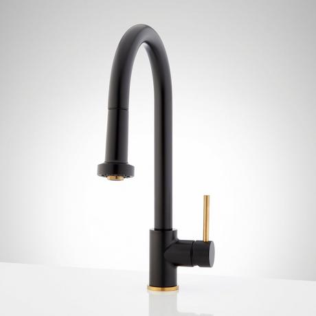 Ridgeway Pull-Down Two-Tone Kitchen Faucet