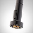 Ridgeway Pull-Down Two-Tone Kitchen Faucet - Matte Black/Brushed Gold, , large image number 2