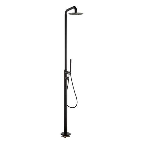 Tinsley Freestanding Outdoor Shower Panel With Hand Shower